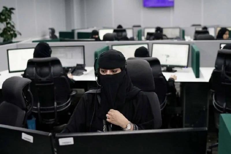 تزايد معدل مشاركة المرأة السعودية في القوى العاملة