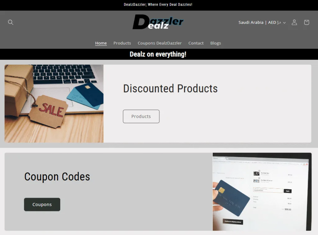 Dealz Dazzler منافس قوي في عالم التسوق الإلكترونية - صورة 2