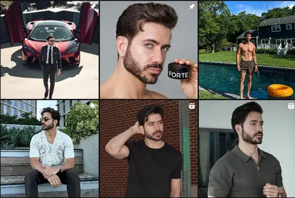 أشهر 10 رجال ذكور على انستغرام - صورة 5
