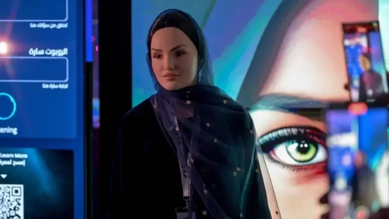 “سارة”.. تعرف على أول روبوت سعودي أنثى